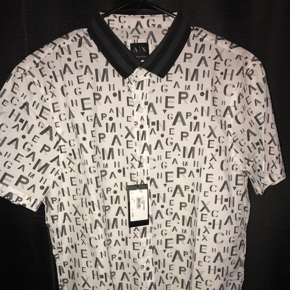 Armani Exchange Button Down Shirt